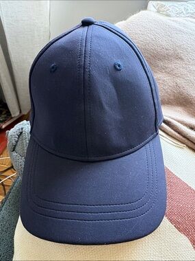 lululemon Unisex Navy Performance Baseball Cap NWOT one size